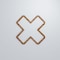 Ekena Millwork Large Fowler Decorative Fretwork Wood Wall Panels, Walnut, 23 3/8"W x 23 3/8"H x 3/8"T WALW24X24X0375FLRWA - alternate 5